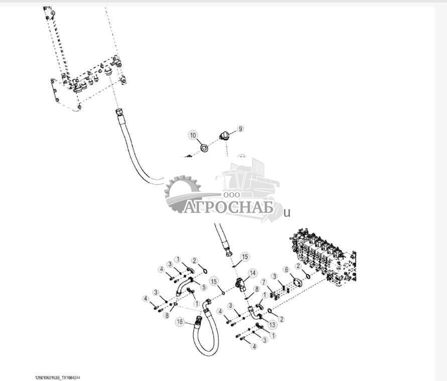 Pressure Lines (Harvester) (188247 